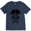 skull with beard V-Neck Tee