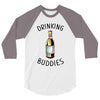 Drinking Buddies 3/4 Sleeve Shirt