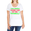 imake horrible since puns but only periodicaly Ladies Curvy T-Shirt