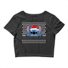 ugly stitch christmas Crop Top