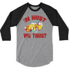 in rust we trust  rat beetle hot rod 3/4 Sleeve Shirt