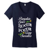 pumpkin spice hocus pocus and cozy sweaters Women's V-Neck T-Shirt