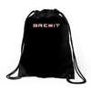 brexit referendum exit from the eu independence Drawstring Bags