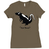 rat skunk Ladies Fitted T-Shirt