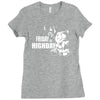 ted friday is highday  film fuuny Ladies Fitted T-Shirt