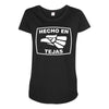 hecho en tejas Maternity Scoop Neck T-shirt