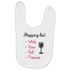 wine shopping Baby Bibs