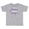 don't be jealous just because i look this good at seventy black Toddler T-shirt