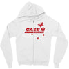 case ih farm butterfly Zipper Hoodie