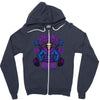 snake mountain gym Zipper Hoodie