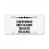 Super May Girl License Plate