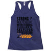 Strong Independent Motivated Virgo Racerback Tank