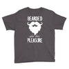 bearded for her pleasure Youth Tee