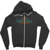 donald trump's pleasure paradise Zipper Hoodie