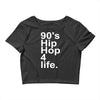 90's hip hop music Crop Top