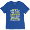 Legends Are Born In July, V-Neck Tee