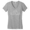 ask me about my ninja Women's V-Neck T-Shirt