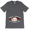 October Peeking Out Baby Boy T-Shirt
