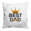 The Best Dad Throw Pillow