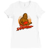 sasqwatch Ladies Fitted T-Shirt
