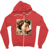 michelangelo the prophet isaiah bubble gum Zipper Hoodie