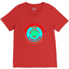 question your thinking flowy crop V-Neck Tee