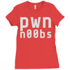 pwn noobs (2) Ladies Fitted T-Shirt