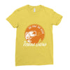 the man the myth the fishing Ladies Fitted T-Shirt