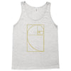 golden spiral Tank Top