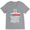 Donald trump The D Is Missing V-Neck Tee