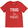 trig or treat1 V-Neck Tee