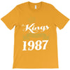 kings are born in 1987 T-Shirt