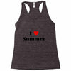 i love summer Racerback Tank