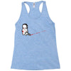 sad psycho Racerback Tank