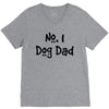 number one dog dad V-Neck Tee