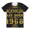 kings are born in 1968 All Over Women's T-shirt