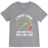 I Don't Care How Many Miles Per Gallon V-Neck Tee