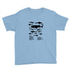 shark chart Youth Tee