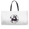sagittarius zodiac galaxy Weekender Totes