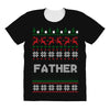 ugly christmas father All Over Women's T-shirt