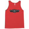 pinstripe 2 skull humor funny Tank Top