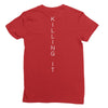 killing it back Ladies Fitted T-Shirt
