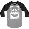 mr. robot tv series banksy fsociety 3/4 Sleeve Shirt