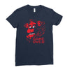 five nights at freddy's pizzeria game over Ladies Fitted T-Shirt