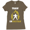 train insaiyan Ladies Fitted T-Shirt