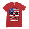 united states till i die Ladies Fitted T-Shirt