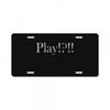 Play License Plate