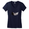 Girl Women's V-Neck T-Shirt