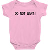 do not want Baby Bodysuit