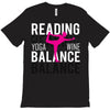 Reading Yoga Wine Balance T-Shirt